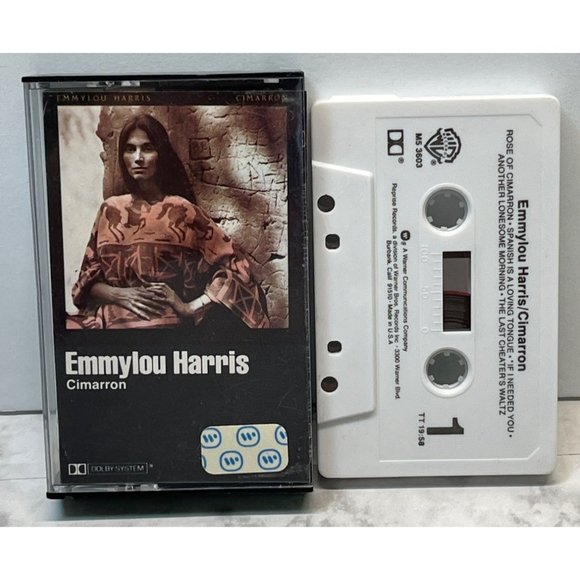 Emmylou Harris Country Cassette Tape Lot of 3 Last Date / Cimarron / Profile - Picture 5 of 8